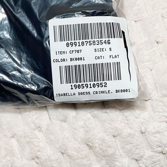 J.Crew Crinkle chiffon sheer long-sleeve dress in Black Size S NWT CF787 - Picture 9 of 11